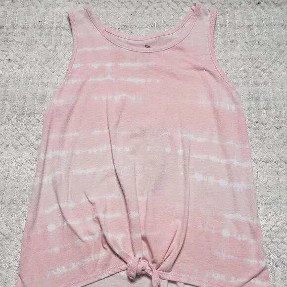 SO Pink Tie‑Dye Sleeveless Top – Girls XL (14/16) - Picture 2 of 7
